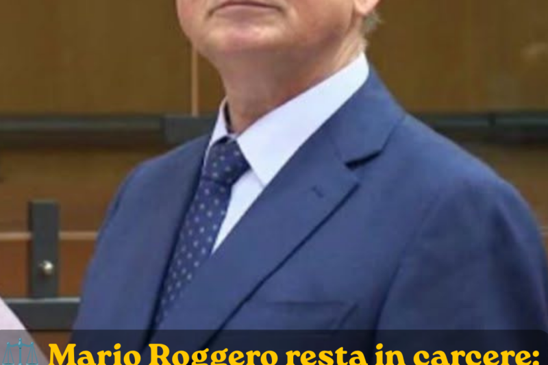 Mario Roggero resta in carcere, il tribunale respinge la sospensione della pena al gioielliere