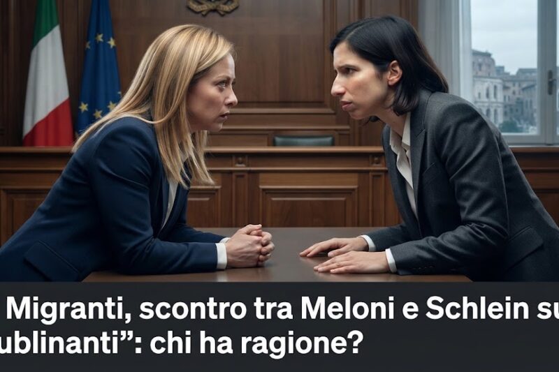 🇮🇹 Migranti, scontro tra Meloni e Schlein sui “dublinanti”: chi ha ragione?